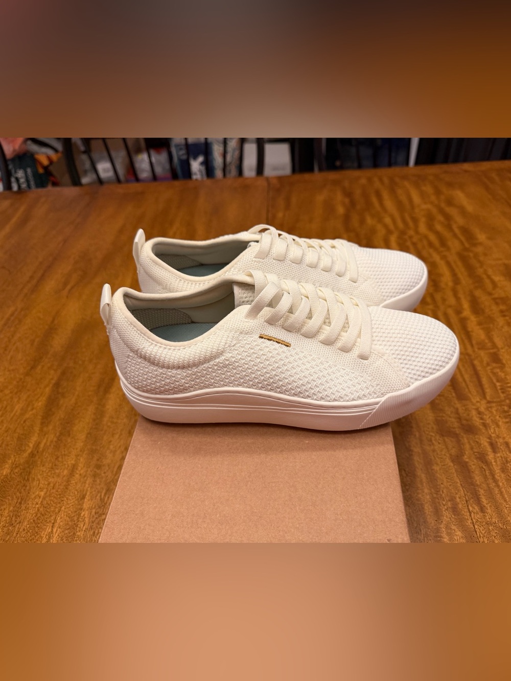 DR. SCHOLL’S  women’s  Time Off Knit Lace-Up Sneaker - Picture 3 of 13